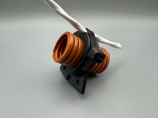 TFlight77 20mm CTPA zip tie conduit clip, ASA 3D printed