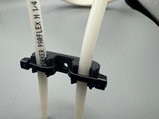 10 pack ASA Dual Vans Brake Line Retainer Clip – RV-Series (Zip-Tie + #6 Mount)